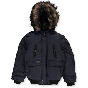 J. Whistler Boys Insulated Black Jacket Size 10/12